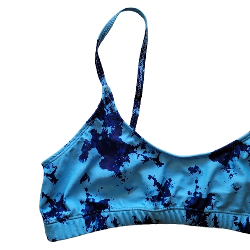 Shein Bikini Top 1XL Blue Plus Size - Picture 2 of 4